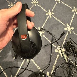 Red Samurai Gamer Headphones For Xbox Systems & More